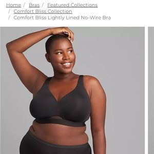 Comfort Bliss Lightly Lined No-Wire Bra
